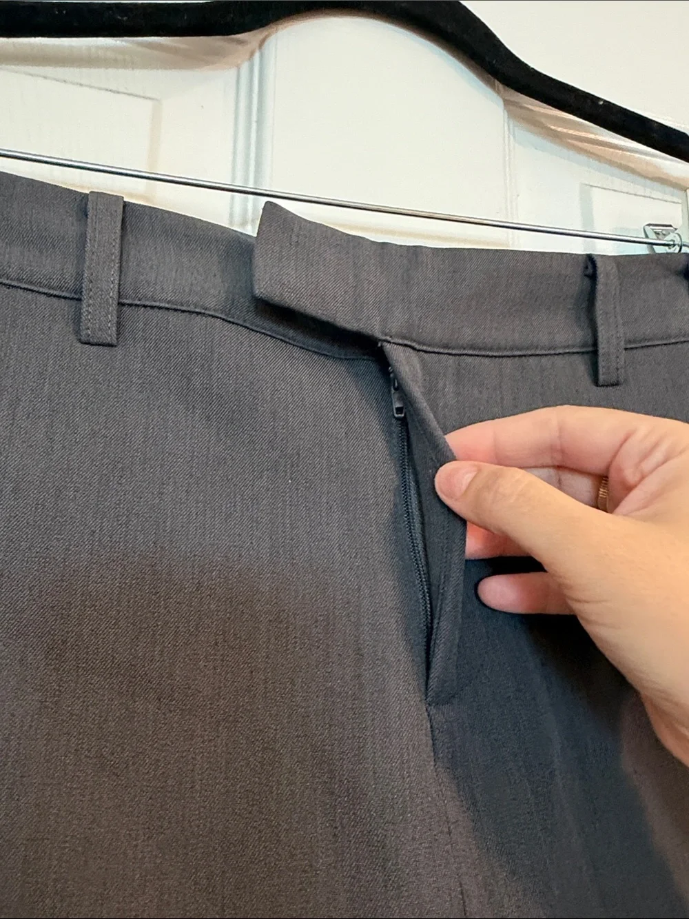 Classic Women's Dark Gray Tailored Skort